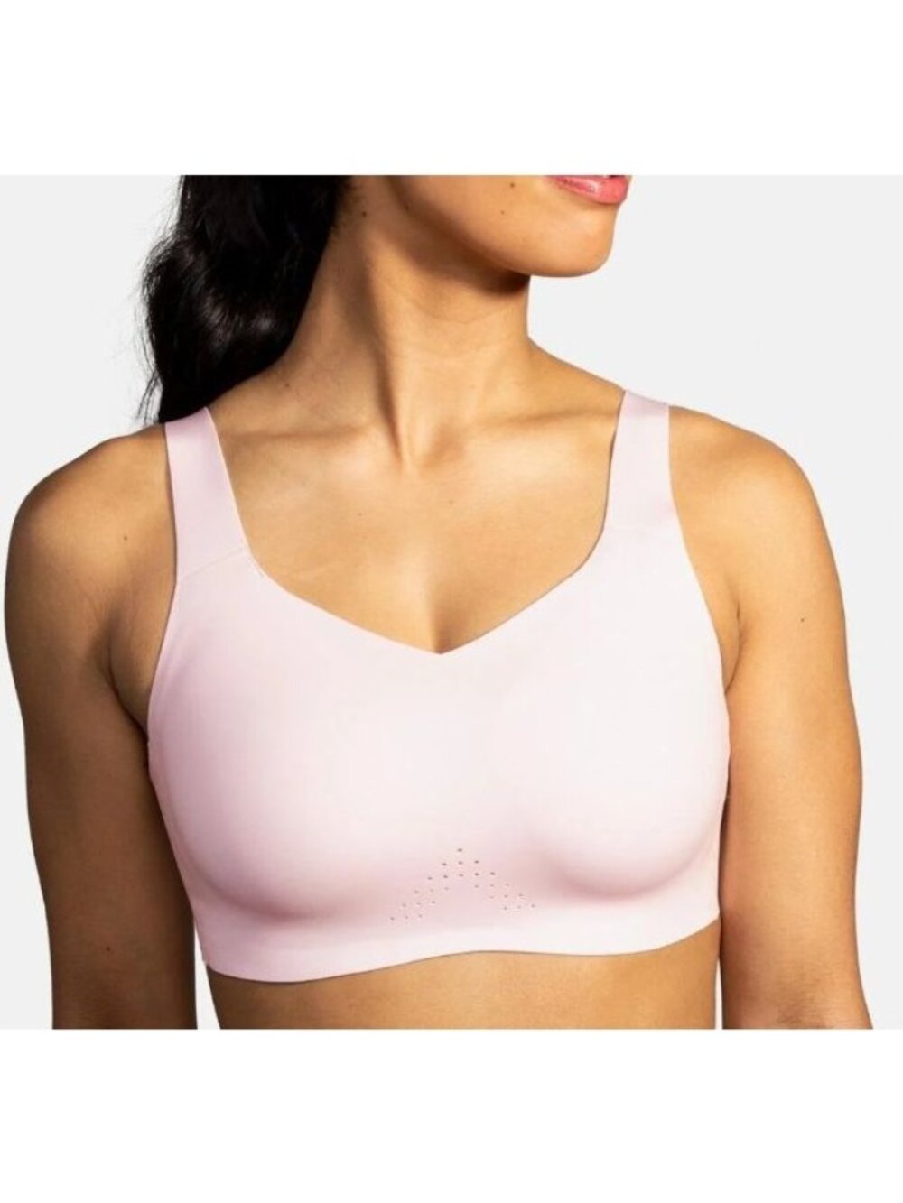 Brooks Dare Underwire Run 36DD Bra Holds Me In Rosewater NWT